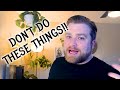5 things to avoid with your vocals!