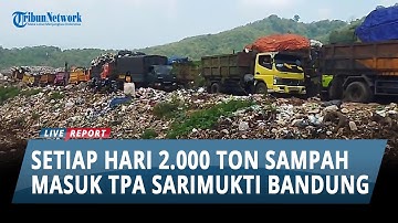 Setiap Hari 2.000 Ton Sampah Masuk TPA Sarimukti Bandung Barat Hanya Diratakan Lima Alat Berat