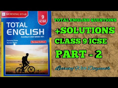 assignment in english plus class 9 solutions