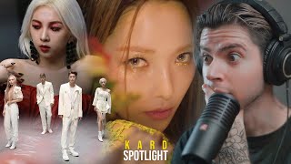 Reacting to KARD | Don't Recall / Bomb Bomb / Dumb Litty / Without You M/V | SPOTLIGHT EP 9