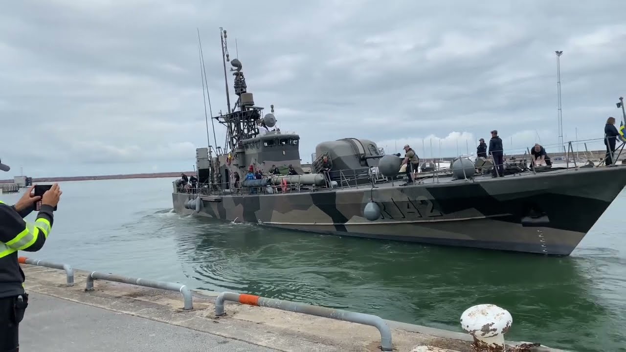 R142 Ystad lämnar Visby 2024