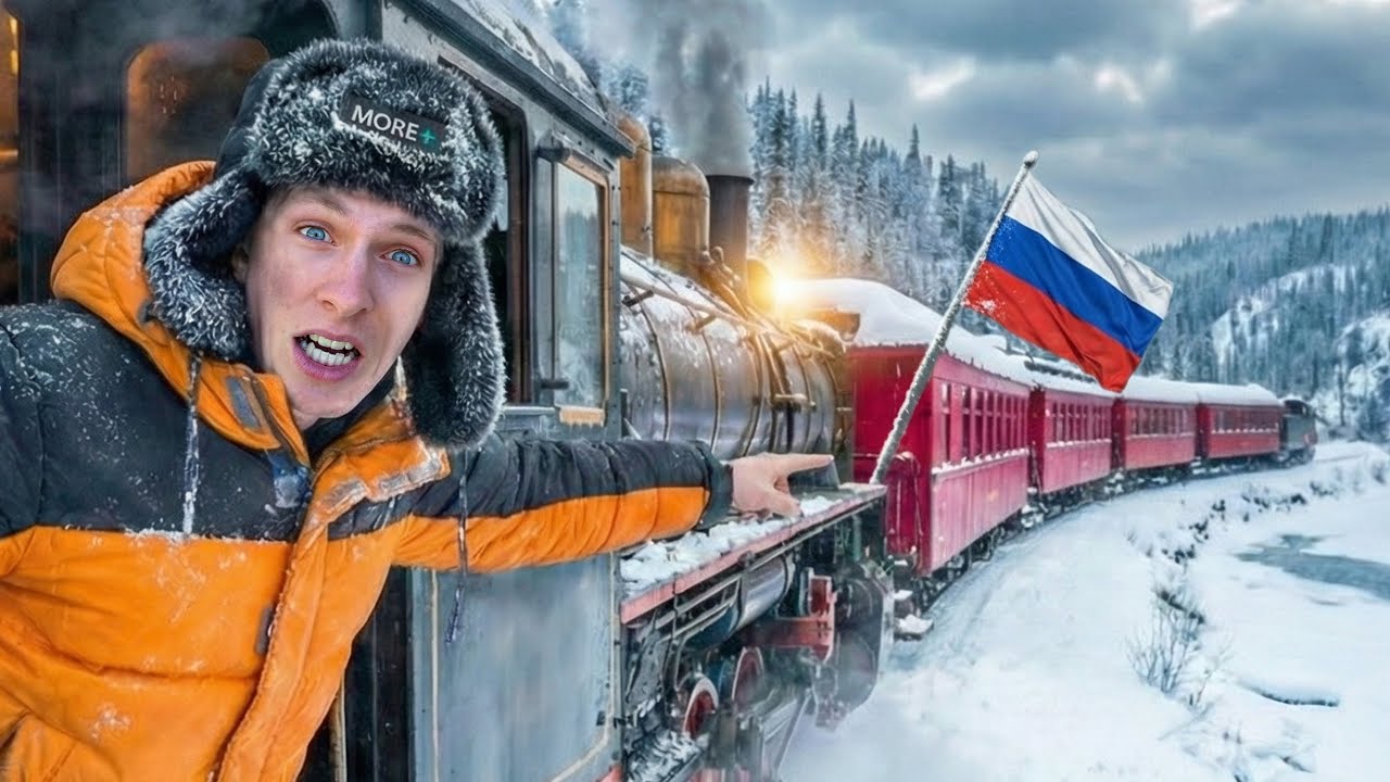 Durch RUSSLAND mit der LÄNGSTEN EISENBAHN der Welt (50 Stunden)