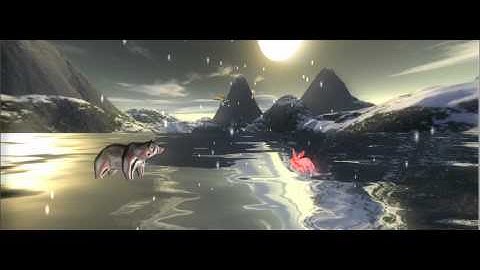 HLSL using RenderMonkey, Waterfall Scene