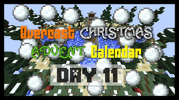Day 11 of Overcast Network Christmas Advent Calendar | Snowballs on Blitz | Minecraft