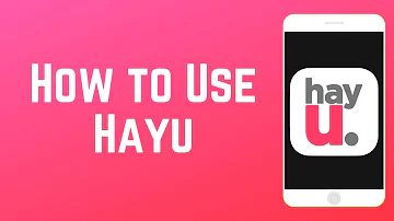 How can I watch hayu on TV?