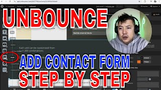 ✅  How To Add Contact Capture Form To Unbounce Landing Page 🔴