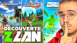 Je DÉCOUVRE 3 Jeux de la ZLAN 2026 ! (y'a une masterclass)