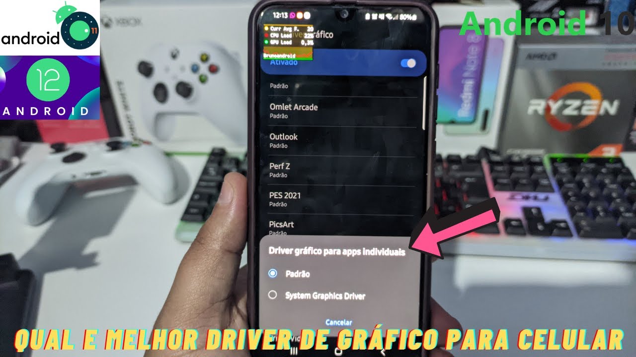 QUAL O MELHOR DRIVER DE GRÁFICOS PRA JOGAR NO CELULAR ANDROID? VAMOS ...