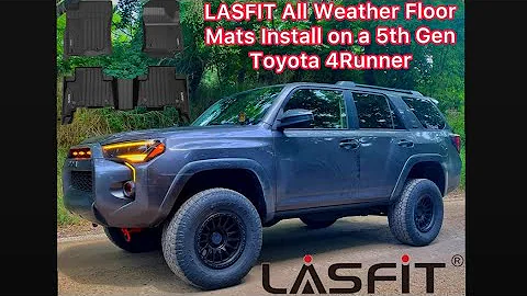 LASFIT All Weather Floor Mats Install on a 5th Gen Toyota 4Runner