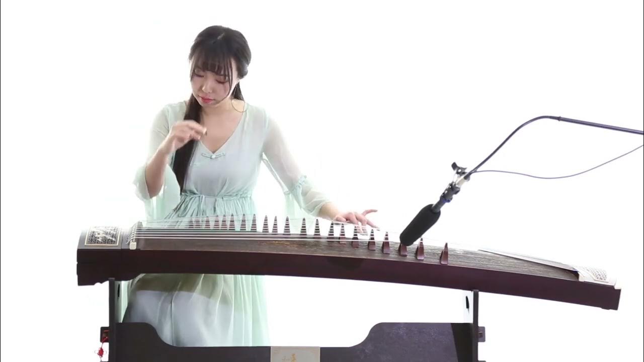 Songhe 163cm Magnolia Guzheng plays the Chinese classic song "Fishing Boat Sings Evening" Songhe 163cm Magnolia Guzheng plays the Chinese classic song "Fishing Boat Sings Evening"