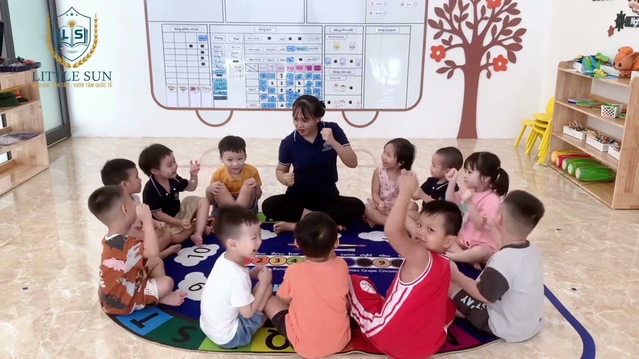 Cảm thụ âm nhạc - tiết tấu nhanh chậm Go go go stop! MN Little Sun