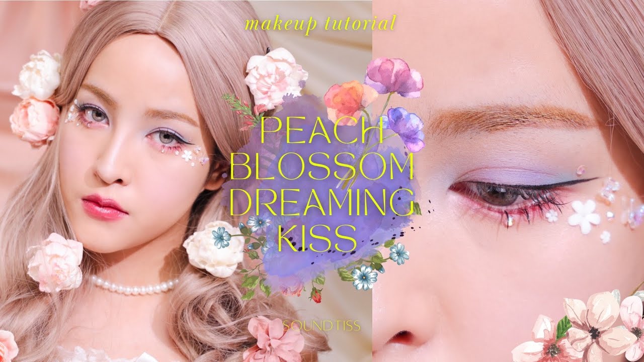 แต่งหน้าเป็นสาวดอกไม้ หวานๆ Flower Makeup 꽃 | Soundtiss