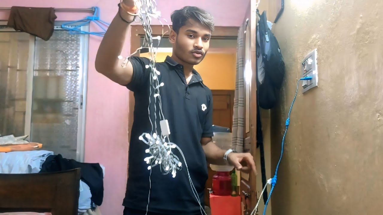 Aaj to electrician bann na par gya ⚡️Diwali ki lightin