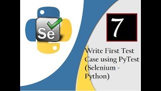 Selenium Python: First Test Case in PyTest format