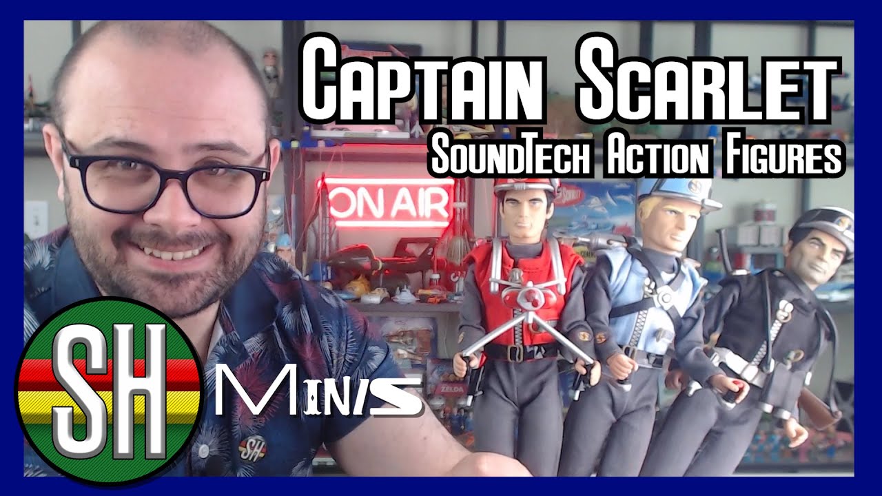 Captain Scarlet 12" SoundTech Talking Action Figures | SH Minis