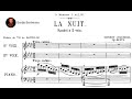 Miniature de la vidéo de la chanson La Nuit, Op. 11 No. 1