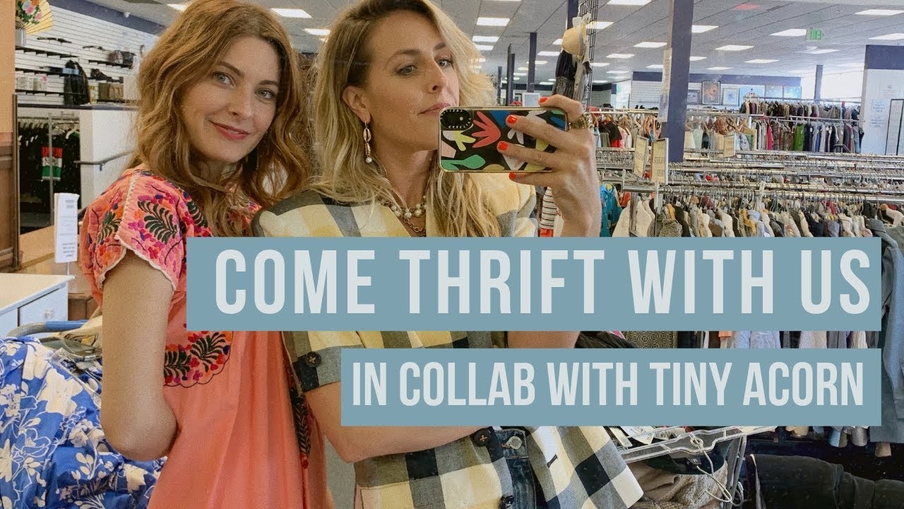 COME THRIFTING WITH US// ERICA FROM TINY ACORN