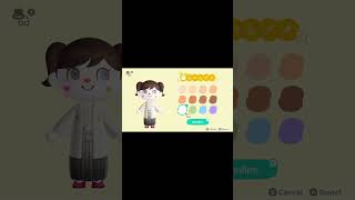 Removing face paint from the recent halloween event in Animal Crossing New Horizon #acnh #tutorial