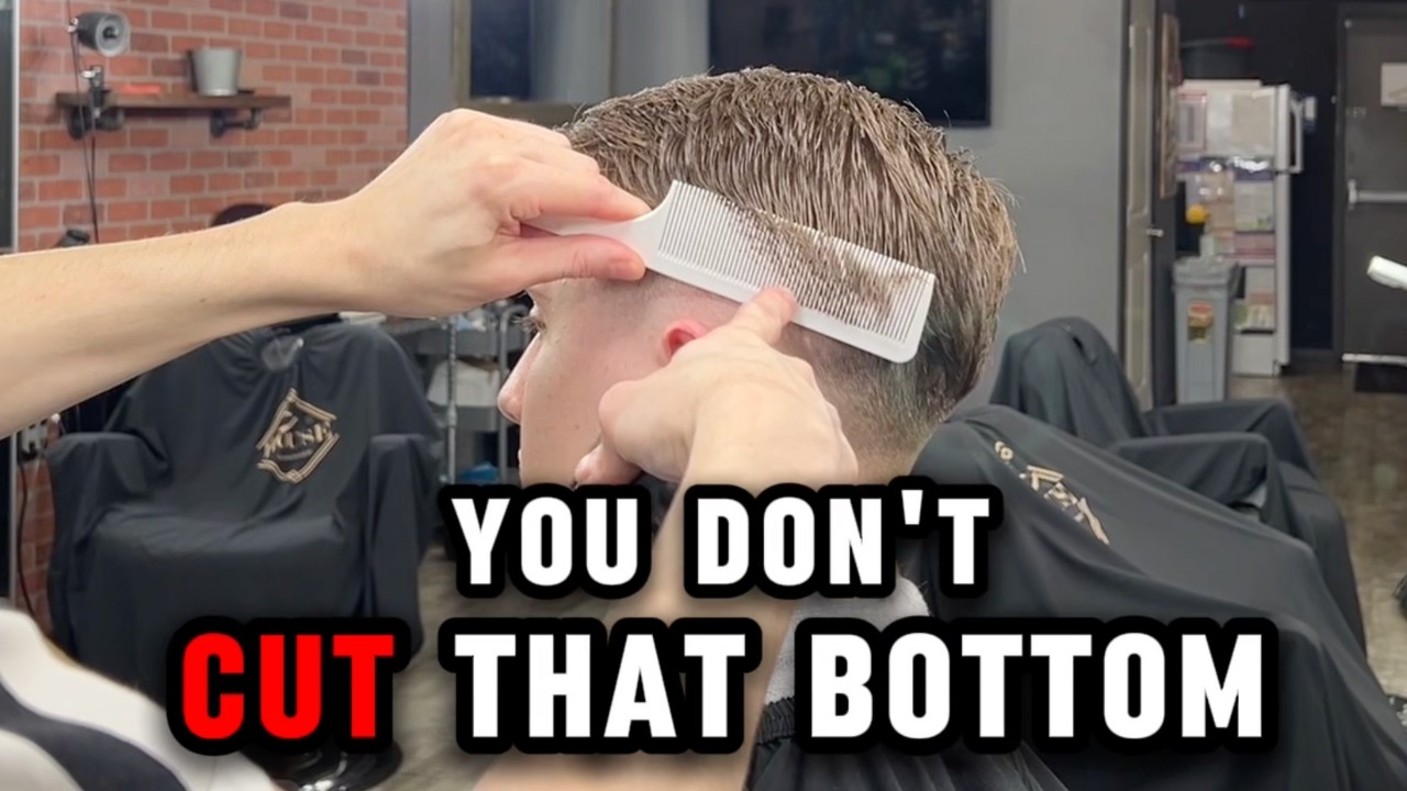 Clipper Over Comb Technique Barber Tutorial