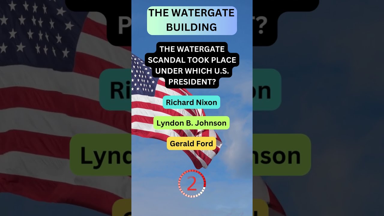 The Watergate Building - Random Questions and Riddles about US History