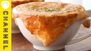 きのこクリームポットパイ | Mushroom cream pot pies