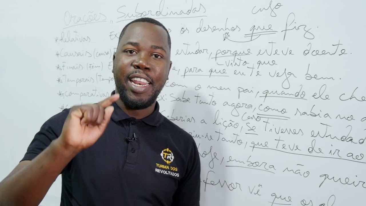 ORAÇÕES Coordenadas e Subordinadas - SUPER FÁCIL - Aula da Língua portuguesa