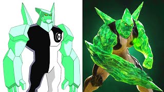 BEN 10 CHARACTERS IN REAL LIFE, REALISTIC AND FAN ARTS VERSIONS