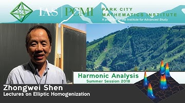 Zhongwei Shen, Introduction to Homogenization of Elliptic Equations, lecture 1.2