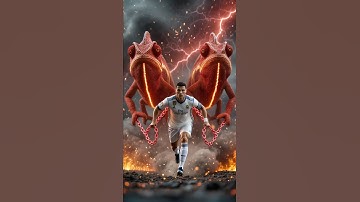 Messi, Neymar & Mbappé’s Cameleon vs Ronaldo’s Cameleon #ronaldo #goat #messi #aifunnyshorts