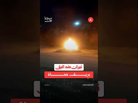 ريف حماة: إشعال النيران ليلاً لمواجهة انتشار حشرة البق