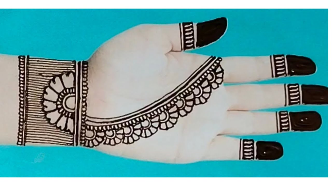 Eid special mehandi design|simple and easy mehandi design|mehandi ...