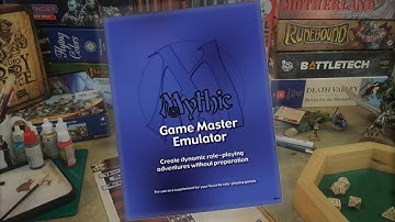 MYTHIC and SOLO Play | Flip-Through & Discussion | #sologaming #rpg