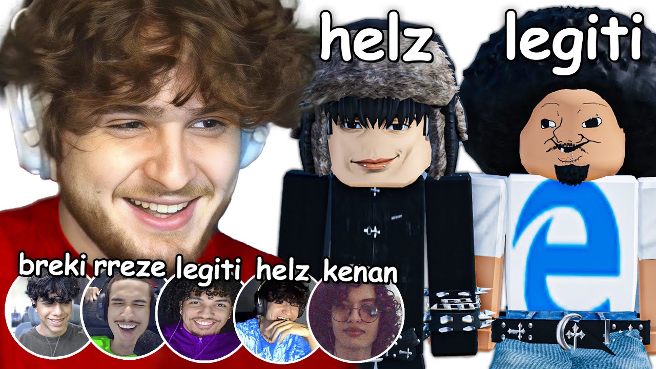 RECRIANDO meus AMIGOS YOUTUBERS no ROBLOX (eles odiaram)
