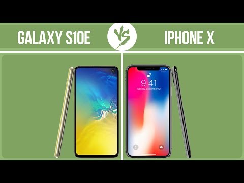 Samsung Galaxy S10e vs Apple iPhone X ✔️