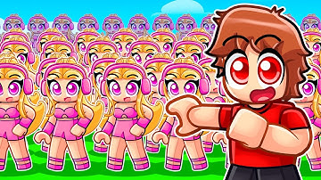 I Cloned MY CRAZY FAN GIRLS INFINITE Times in Roblox...