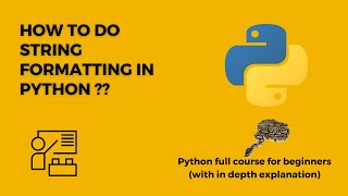 Famous How to do string formatting in python ?? Explained  : Lecture 9 Net Worth