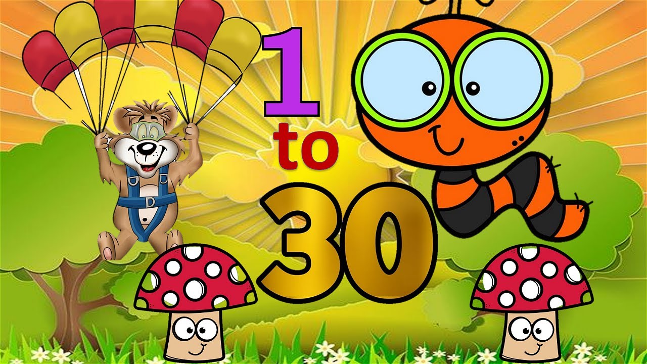1 to 30 Learn Number song Video For Kids and children | Nursery Rhymes ...