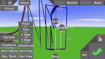 How to make a beyond vertical drop in Ultimate Coaster 2