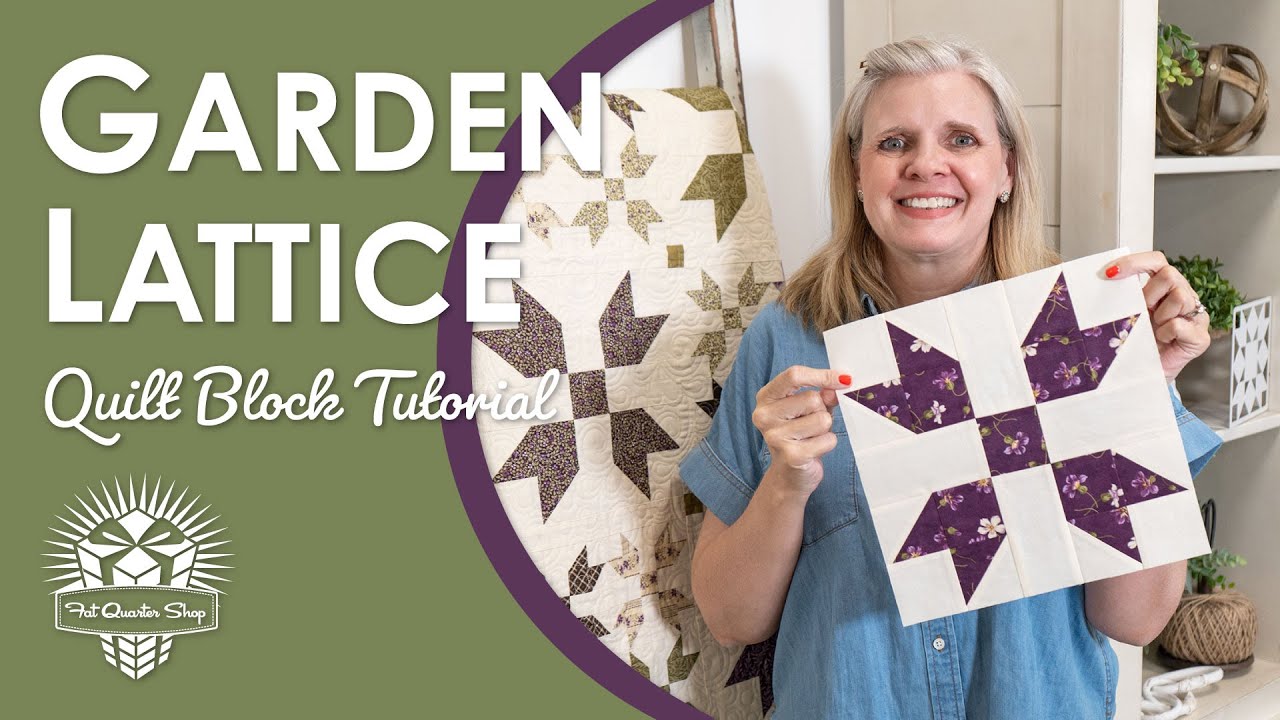 🧶 Простой урок по созданию блока для квилтинга ✨ | Жизнь в стиле квилтинга с тканями Moda 💖 | Gar...