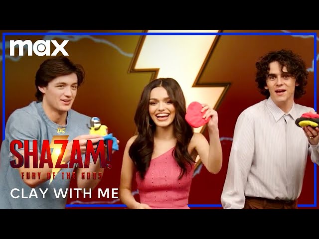 Rachel Zegler & The Cast of Shazam! Fury of the Gods Play With