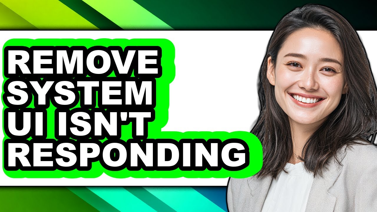 Remove Address Ui How to Remove System Ui Isn't Responding - Step by Step - YouTube