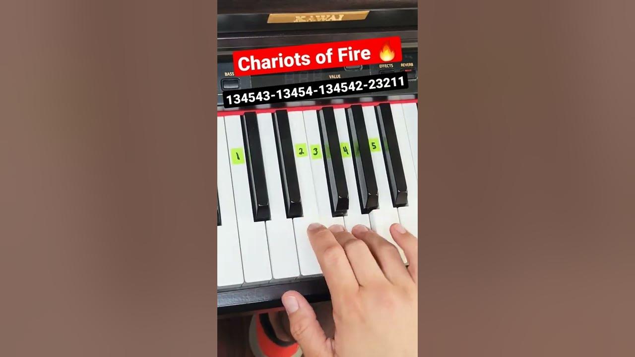 Chariots of Fire - piano tutorial