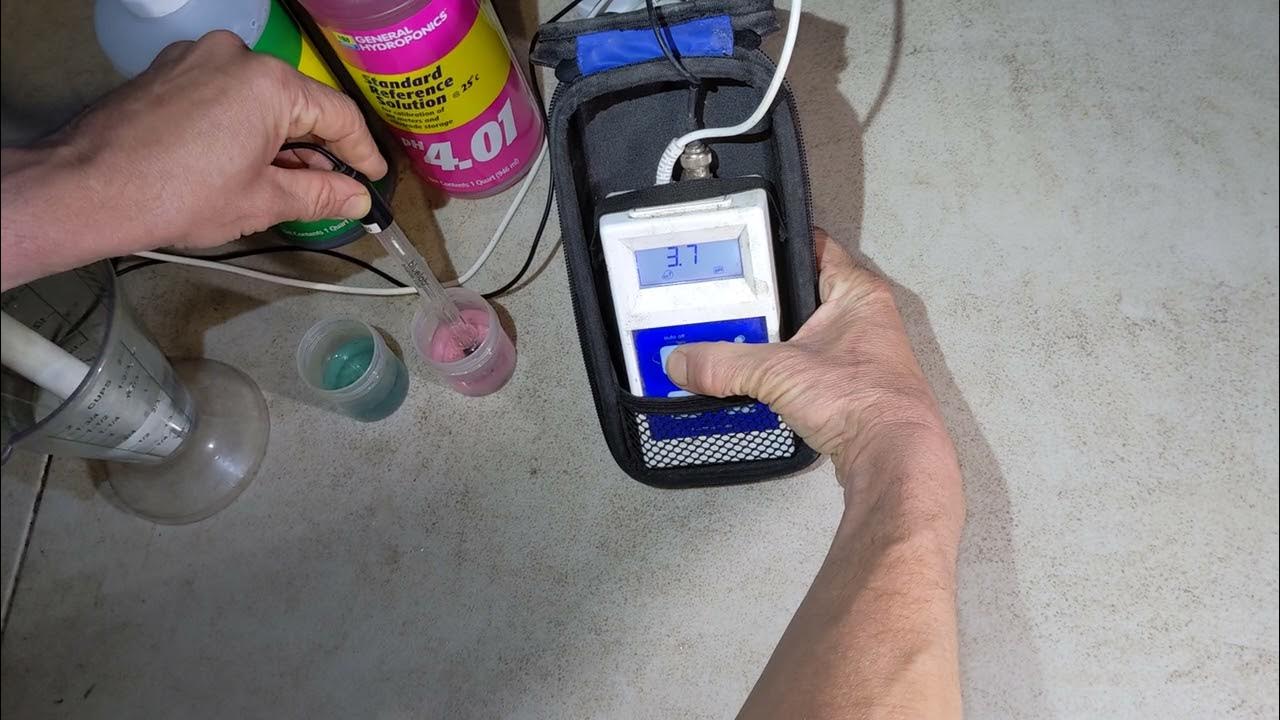 How to calibrate a Blue Lab Combo Meter YouTube