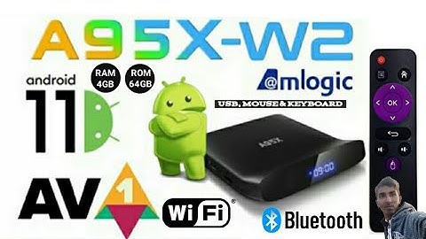 A95X-W2 11 Unboxing Android TV Box