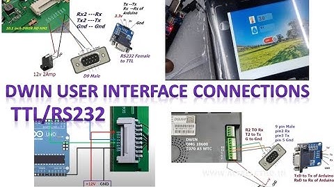 #19 DWIN GEBRUIKERSINTERFACEVERBINDINGEN RS232/TTL