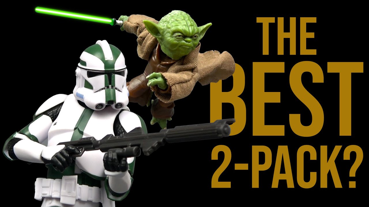 Ep611 Black Series Yoda & Clone Commander Gree 2-pack REVIEW - YouTube