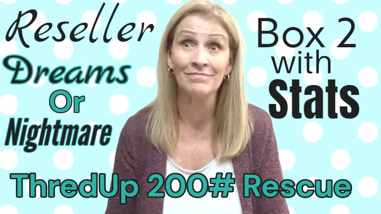ThredUp 200# Womens Bulk Clothing Rescue Part 2 Unboxing