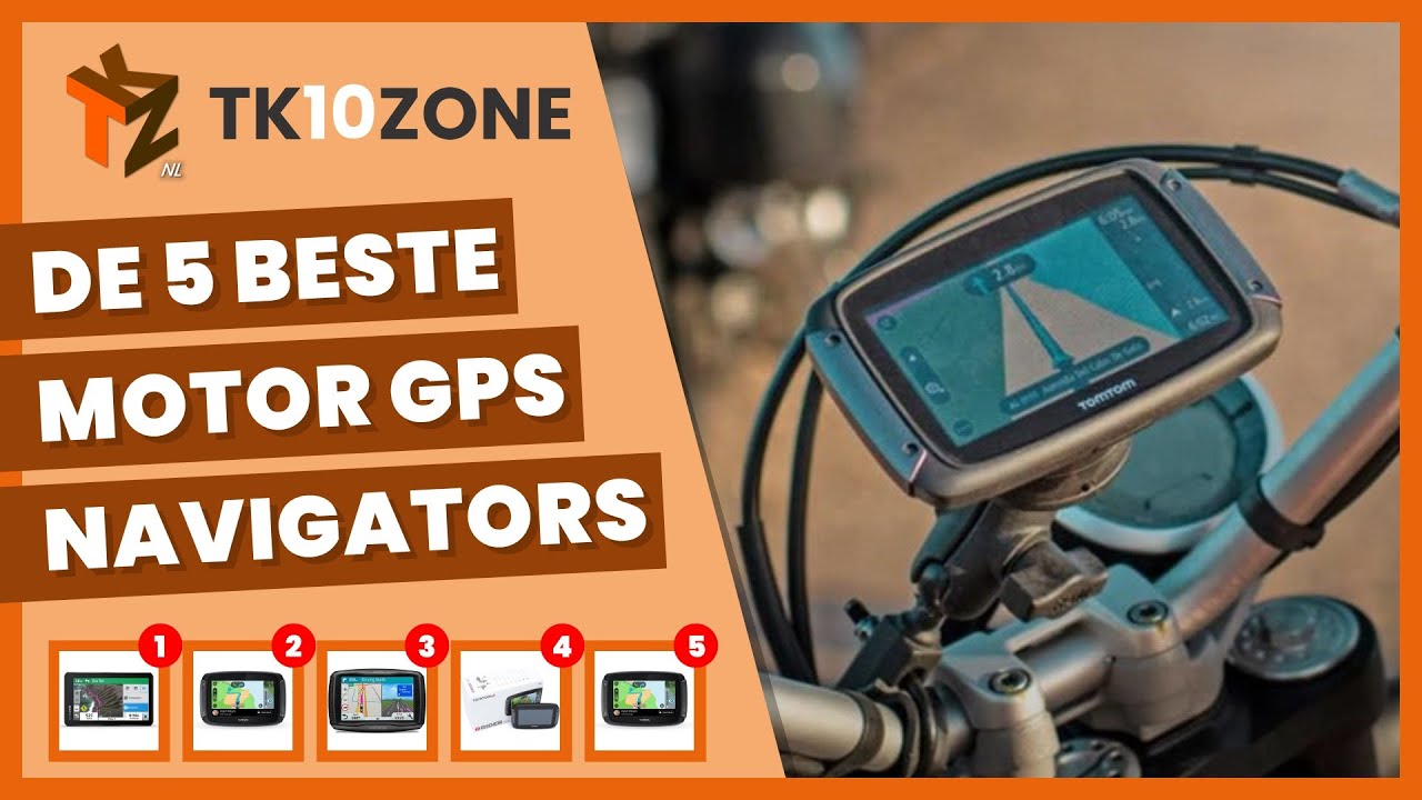 De 5 beste motor gps navigators