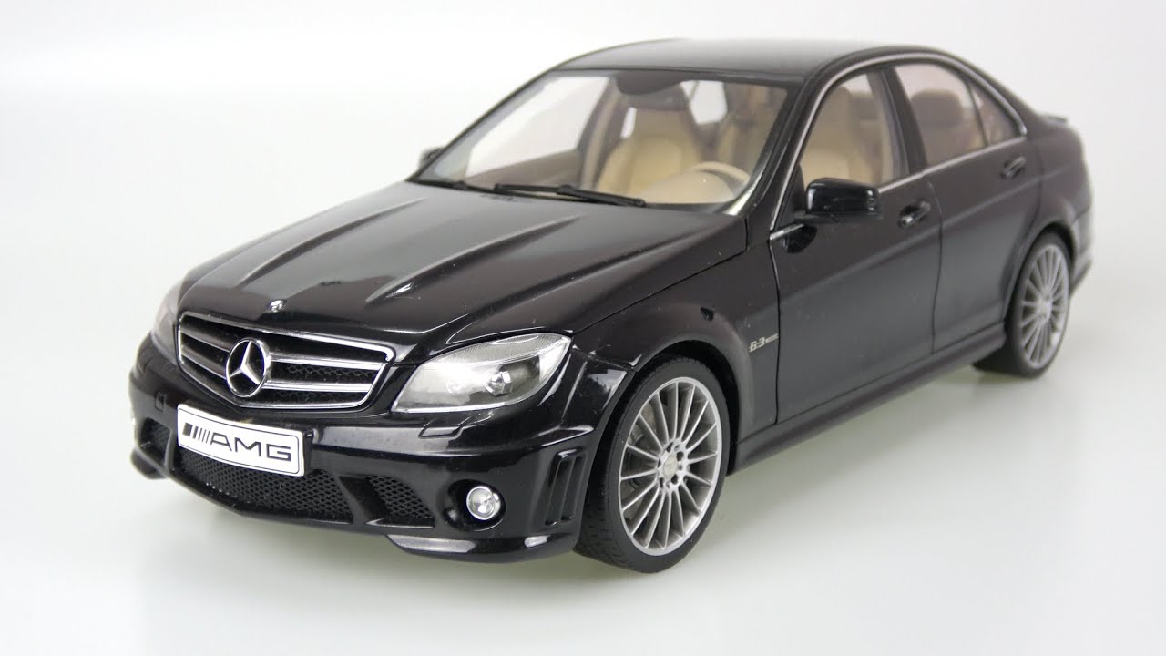 1/18 AUTOart Mercedes-Benz C63 AMG review - 4K video