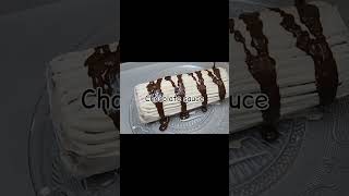 Chocolate Marble Cake Roll New-Year Winter